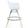 Bar Stool - Scandinavian Design - Wooden Legs - Pack of 4 - Nordika image 7