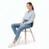 Dining Chair - Scandinavian Design - Wooden Legs - Pack of 2 - Skögur image 7