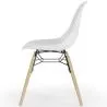 Dining Chair - Scandinavian Design - Wooden Legs - Pack of 2 - Skögur image 7