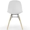 Dining Chair - Scandinavian Design - Wooden Legs - Pack of 2 - Skögur image 7
