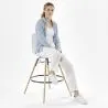Bar Stool - Scandinavian Design - Wooden Legs - Pack of 2 - Skögur image 7