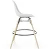Bar Stool - Scandinavian Design - Wooden Legs - Pack of 4 - Skögur image 7