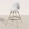 Bar Stool - Scandinavian Design - Wooden Legs - Pack of 4 - Skögur image 7