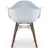 Dining Chairs - Scandinavian Design - Dark Wood Legs - Nordika image 7