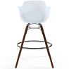 Bar Stools - Scandinavian Design - Dark Wood Legs - Pack of 2 - Nordika image 7