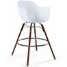 Bar Stools - Scandinavian Design - Dark Wood Legs - Pack of 2 - Nordika image 7