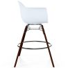 Bar Stools - Scandinavian Design - Dark Wood Legs - Pack of 2 - Nordika image 7