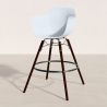 Bar Stools - Scandinavian Design - Dark Wood Legs - Pack of 2 - Nordika image 7