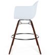 Bar Stools - Scandinavian Design - Dark Wood Legs - Pack of 2 - Nordika image 7