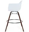 Bar Stools - Scandinavian Design - Dark Wood Legs - Pack of 2 - Nordika image 7