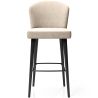 Velvet Upholstered Bar Stool - Modern and Premium Design for Restaurants, Hotels, and Homes - Velvet Icon image 7