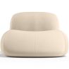 Modern Minimalist Curved Design Velvet Upholstered Armchair - Comfort and Contemporary Style - Büba image 7
