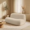 Modern Minimalist Curved Design Velvet Upholstered Sofa - Comfort and Contemporary Style - Büba image 7