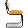 Dining Chair - Upholstered in Velvet - Wood & Rattan - New Edition - Puila image 7