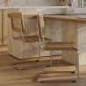 Dining Chair - Vintage Design - Wood and Rattan - New Edition - Bruna image 7