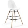 Velvet Bar Stool - Scandinavian Design and Wooden Legs - Skögur image 7