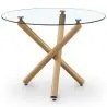 Round Dining Table - Scandinavian Design - 4/5 Diners - Tesfa image 7