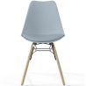 Dining Chair with Cushion - Scandinavian Design and Wooden Legs - Skögur image 7