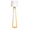 Floor lamp wood base nordic style image 7