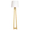 Floor lamp wood base nordic style image 7