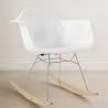Rocking Chair - Scandinavian Design - Wooden and Metal Legs - Nordika image 7