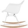 Rocking Chair - Scandinavian Design - Wooden and Metal Legs - Nordika image 7