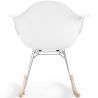 Rocking Chair - Scandinavian Design - Wooden and Metal Legs - Nordika image 7