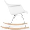 Rocking Chair - Scandinavian Design - Wooden and Metal Legs - Nordika image 7