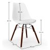 Dining Chair with Cushion - Scandinavian Design and Wooden Dark Legs - Skögur image 7