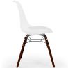 Dining Chair with Cushion - Scandinavian Design and Wooden Dark Legs - Skögur image 7