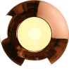 Buy Ceiling Lamp - Ball Design Pendant Lamp - 40cm - Range Bronze 49386 at Privatefloor