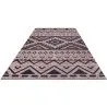 Vintage Geometric Tribal Rug – (290x200 cm) – Cinder image 7