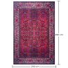 Vintage Oriental Carpet - (290x200 cm) - Viridian image 7