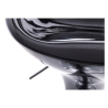 Buy Swivel Bar Stool with Backrest - Modern Black 49736 - prices
