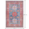Vintage Oriental Carpet - (290x200 cm) - Fauna image 7