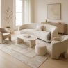 Rug Large Contemporary Modern Design - Beige (290x200 cm) - Ornate image 7