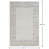 Rug Large Contemporary Modern Design - Beige (290x200 cm) - Celadon image 7