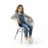 Children's Chair Scandinavian Design - Wooden Legs - Nordika image 7