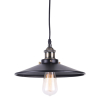 Buy Edison 161 pendant lamp aluminum Black 50859 - in the EU