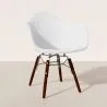 Children Chair - Scandinavian Design - Dark Wooden Legs - Nordika image 7