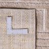 Rug Large Contemporary Modern Design - Beige (160x230 cm) - Rococo image 7
