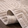 Rug Large Contemporary Modern Design - Beige (160x230 cm) - Rococo image 7