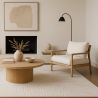 Rug Large Contemporary Modern Design - Beige (160x230 cm) - Rosella image 7