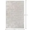 Rug Large Contemporary Modern Design - Beige (160x230 cm) - Rosella image 7