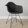 Dining Chair - Scandinavian Design and Black Metal Legs - Nordika image 7