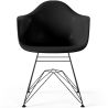 Dining Chair - Scandinavian Design and Black Metal Legs - Nordika image 7