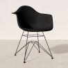 Dining Chair - Scandinavian Design and Black Metal Legs - Nordika image 7