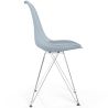 Dining Chair with Cushion - Scandinavian Design and Black Metal Legs - Skögur image 7