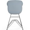 Dining Chair - Scandinavian Design - Black Legs - Polin image 7