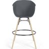Bar Stool - Scandinavian Design - Natural Wood Legs - Melania image 7